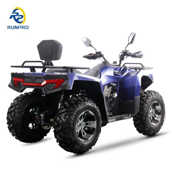 300CC Gasoline 4 Stroke 4 Wheeler Adult Off Road Quad Bike ATV with CE LED Display