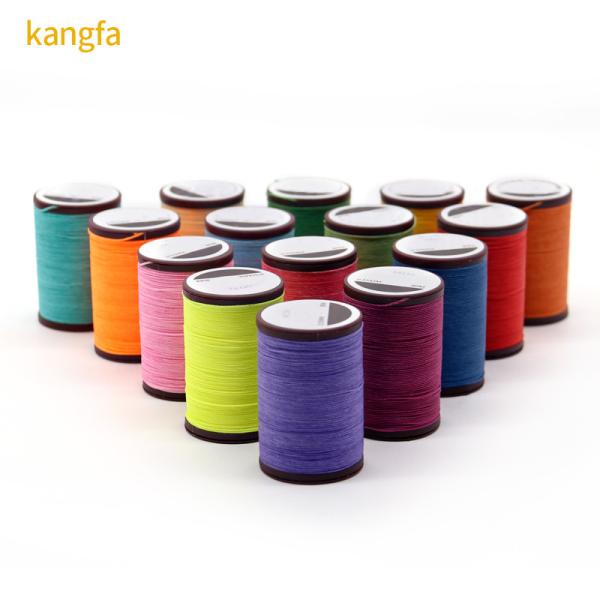 80 Cores 0,8 mm Fio de cera de costura de couro Material de cone de plástico para artesanato artesanal
