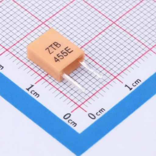 Low Frequency Ceramic Resonator ECS ZTB455E 455 KHz Extended Temperature Range