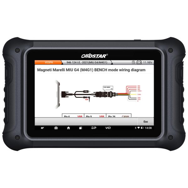 OBDSTAR MK70 Motorcycle Immobilizer Programming Device Motorcycle Key Programming and Mileage Odometer Programming Tool