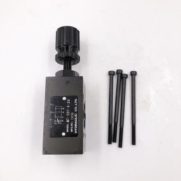 MT-02P-K-20 Pressure Oil Lightweight Hydraulic Cartridge Valve / Pressure Control Valve