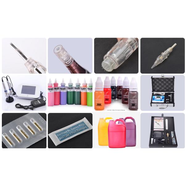 Portable Permanent Makeup Machine , Recharging Micro Needle Therapy Apparatus