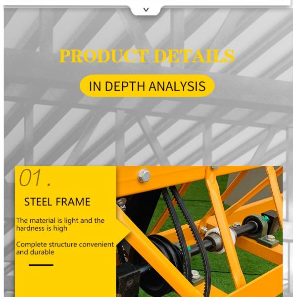 3m-12m Length Truss Screed Designed for Vibrating Beam Concrete Power Screeding