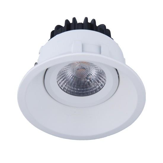 10W IP54 3 ans de garantie LED Down Light avec une forte dissipation de chaleur pour toilettes de chambre d'hôtel