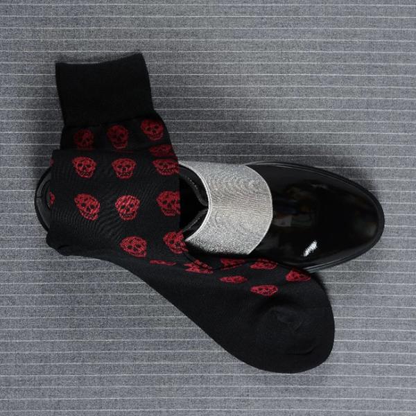 Sustainable Bamboo Cotton Crew Socks Fashionable Custom Pattern
