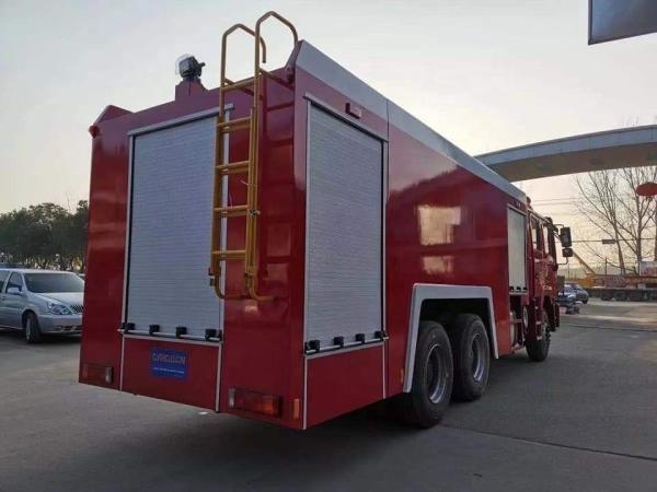 Shaanxi Shacman Special Purpose Trucks Fire Fighting Small Fire Truck 6x4