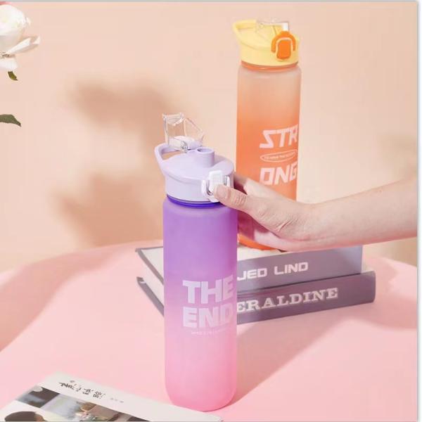 Upgrade Your Gym Gear with Our 1L Plastic Sports Water Bottle Leak Proof and Durable