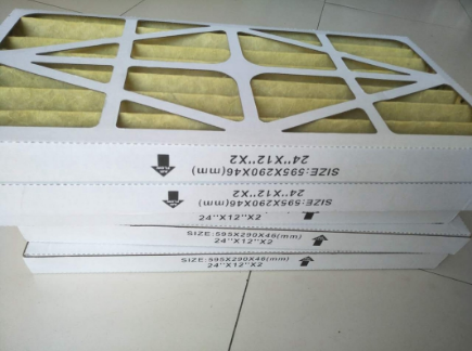 800mm 870mm Metal Frame Screen Air Filter Metal Frame Cast Iron