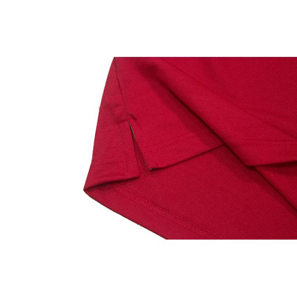 Summer Men's Cotton Polo Shirts Two - Ply Slim Fit Silk Meah , Screen Printing