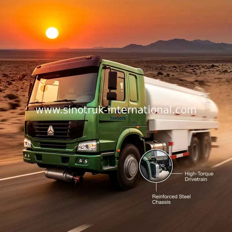 SINOTRUK HOWO 16-20CBM Fuel Tanker Truck 6X4 LHD 290HP Euro2 Oil Tank Truck