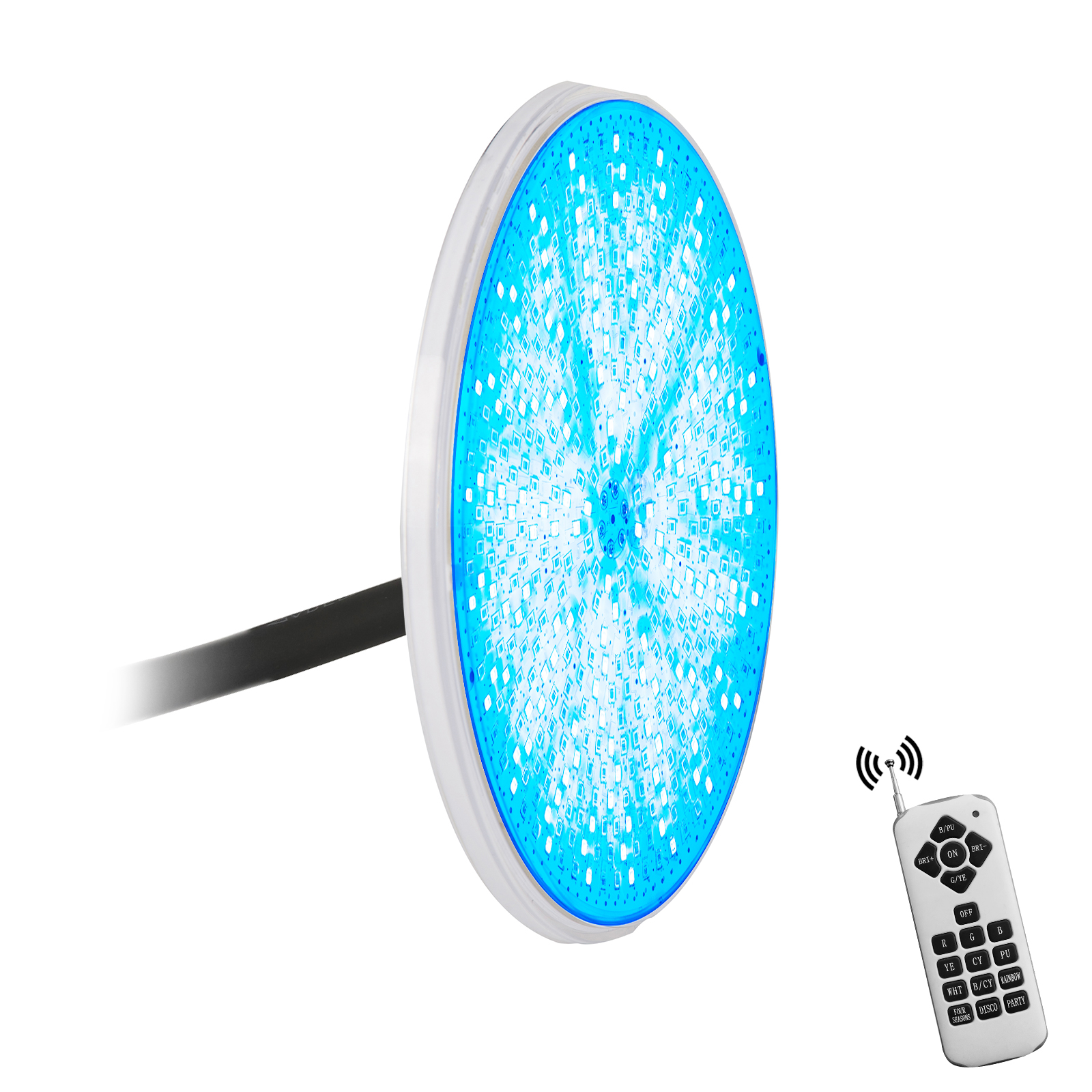 Тонкие аксессуары 18W 35W PAR56 света бассейна СИД RGB заполненное смолой