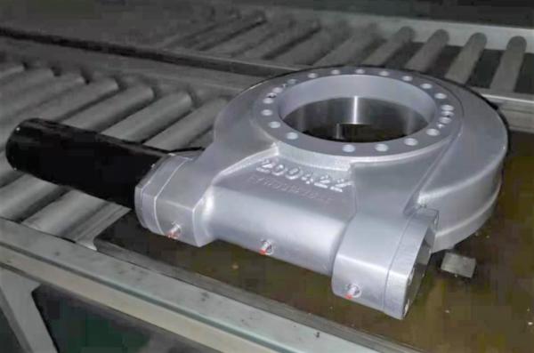 Hourglass Worm Gear Solar Panels Bearing Small Slew Drive