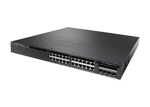 WS-C3650-24PS-E Catalyst 3650 Switch Cisco Catalyst 3650 24 Port PoE 4x1G Uplink
