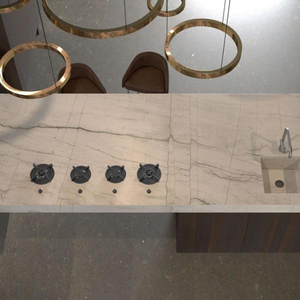 Meubles de cuisine de luxe en bois suspendu au mur maison personnalisée intelligente armoire de cuisine modulaire design moderne