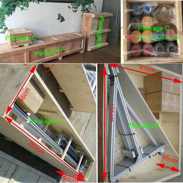 Внешняя вертикаль оформления настенной росписи 3Д направляет для того чтобы огородить принтер