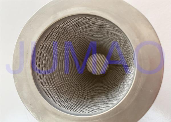 304 316L Stainless Steel Filter Element Conical Shaped For Beverage Industry