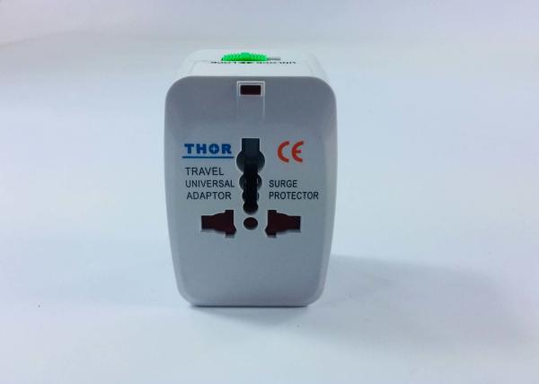 Small Wall Mount Surge Protector , International Standard Power Outlet Surge Protector