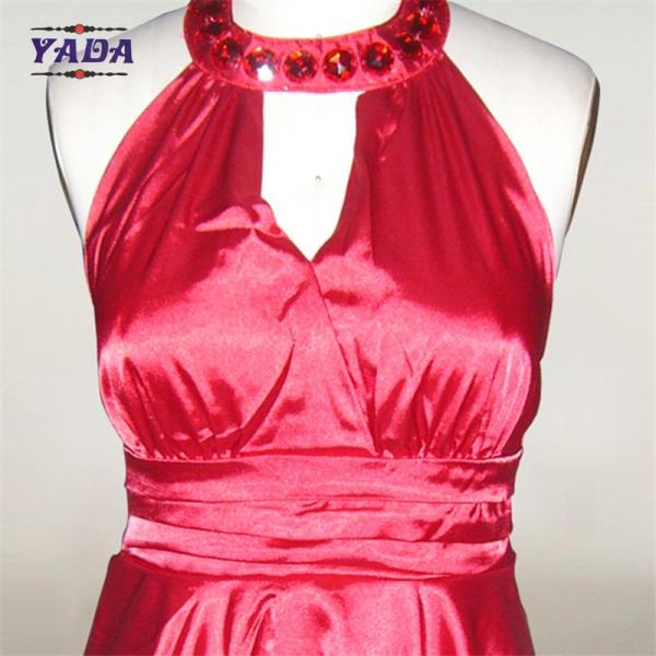 Mujeres de moda sexy satén casual envolver mujeres damas vestir ropa de mujer con alta calidad