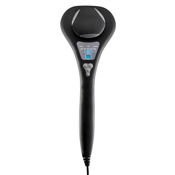 Heating Function Double Head Massager , Two Head Massager With 6 Interchangeable Nodes