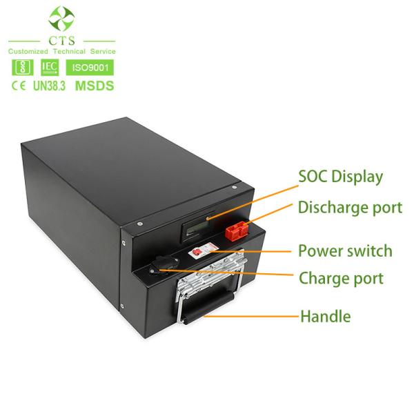 Rechargeable Lithium Battery 36V 48V 72V 50ah 60ah 70ah For Motorcycle Ebike Scooter