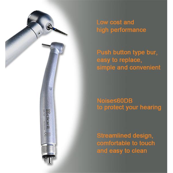 Кнопка 2 4 турбины 300000rpm Наконечники отверстий зубоврачебных к 420000rpm