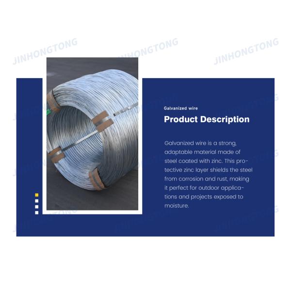 Coil Diameter 0.38-4mm Galvanized Wire for Supply Protective Construction Hot-dip Q195 Low Carbon Steel Iron Wire Gi Wire 16 Gauge