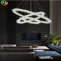 Tira moderna Crystal Pendant Light For Home/hotel/sala de exposições