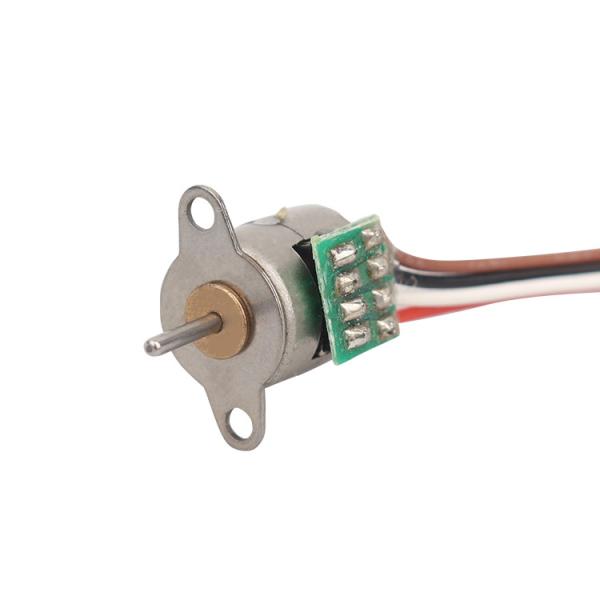 High Speed Permanent Magnet Stepper Motor 2 Phase 4 Wire Small Size micro stepper motor VSM0801