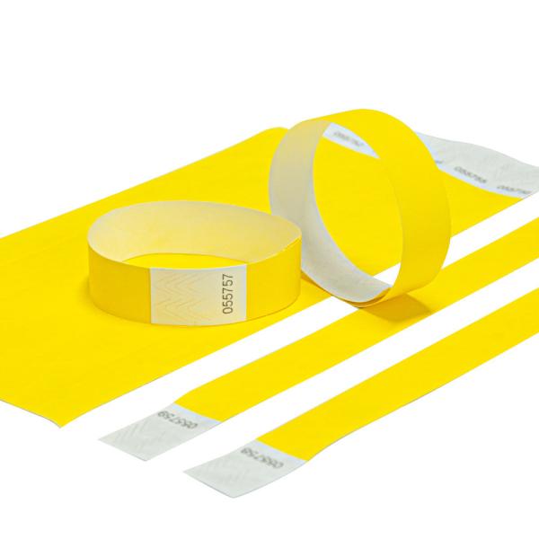 Des bracelets Tyvek étanches et durables pour les événements et les festivals
