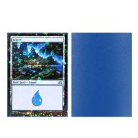 Galaxy Effects Hologram Mtg Tamanho Padrão Não Esfregue Atrás Mate Manga de Cartão Holográfico