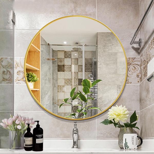 Customized Size Aluminum Unbreakable 50 Art Deco Wall Mirror for Modern Home Wineshop