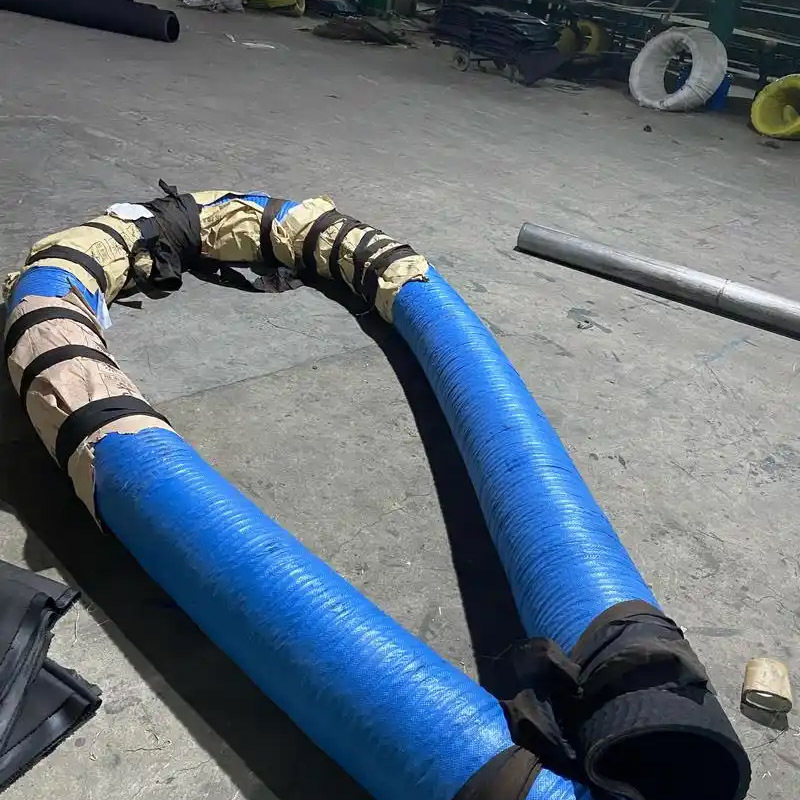Mining Slurry Hose with High Abrasion Resistant Inner Rubber and Flexible Flange Connection for Long Service Life