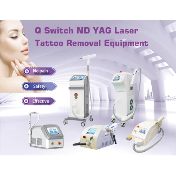 пикосекунда q 755nm 1320nm переключила машину удаления татуировки лазера ND YAG