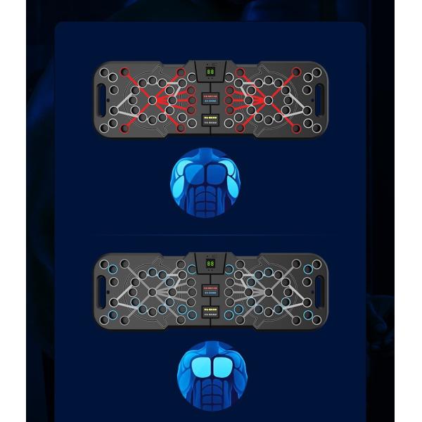 Multifunctional OEM Push Up Rack Board Foldable Countable Stand Equipment