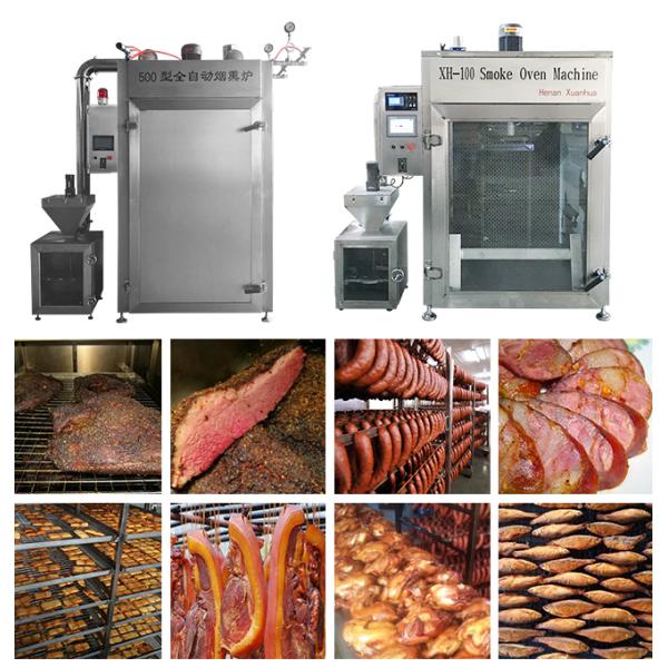 máquinas automáticas de acero inoxidables 48kw de la transformación de los alimentos de la capacidad 500kg para la carne