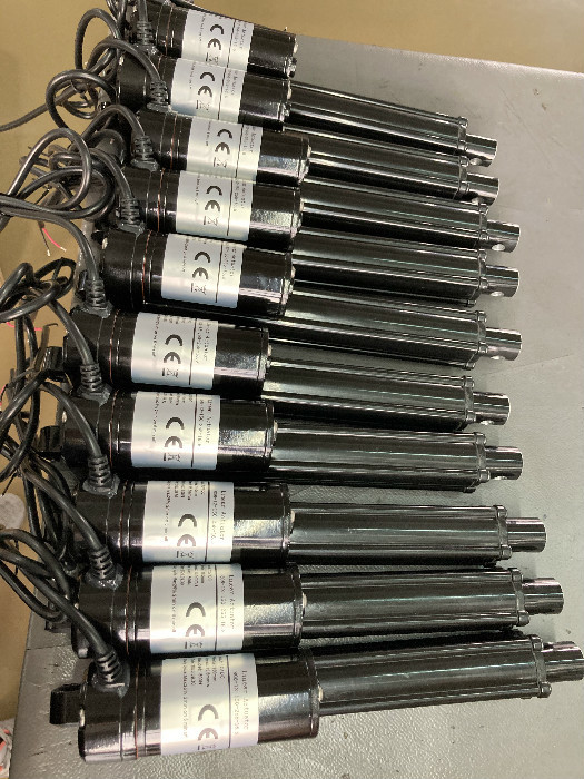 Электрический силовой привод с 5KΩ длиной 235mm перемещения бака 24volt 12volt 100mm вытянул силу длины 100KG
