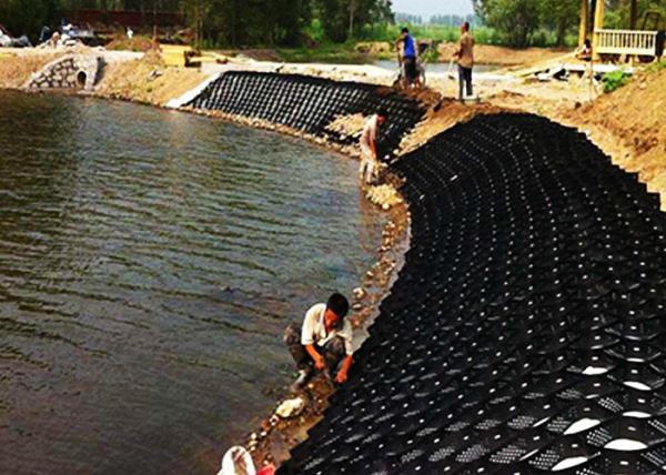 High Intensity 150mm Road Railway Retaining Wall Hdpe Geocell
