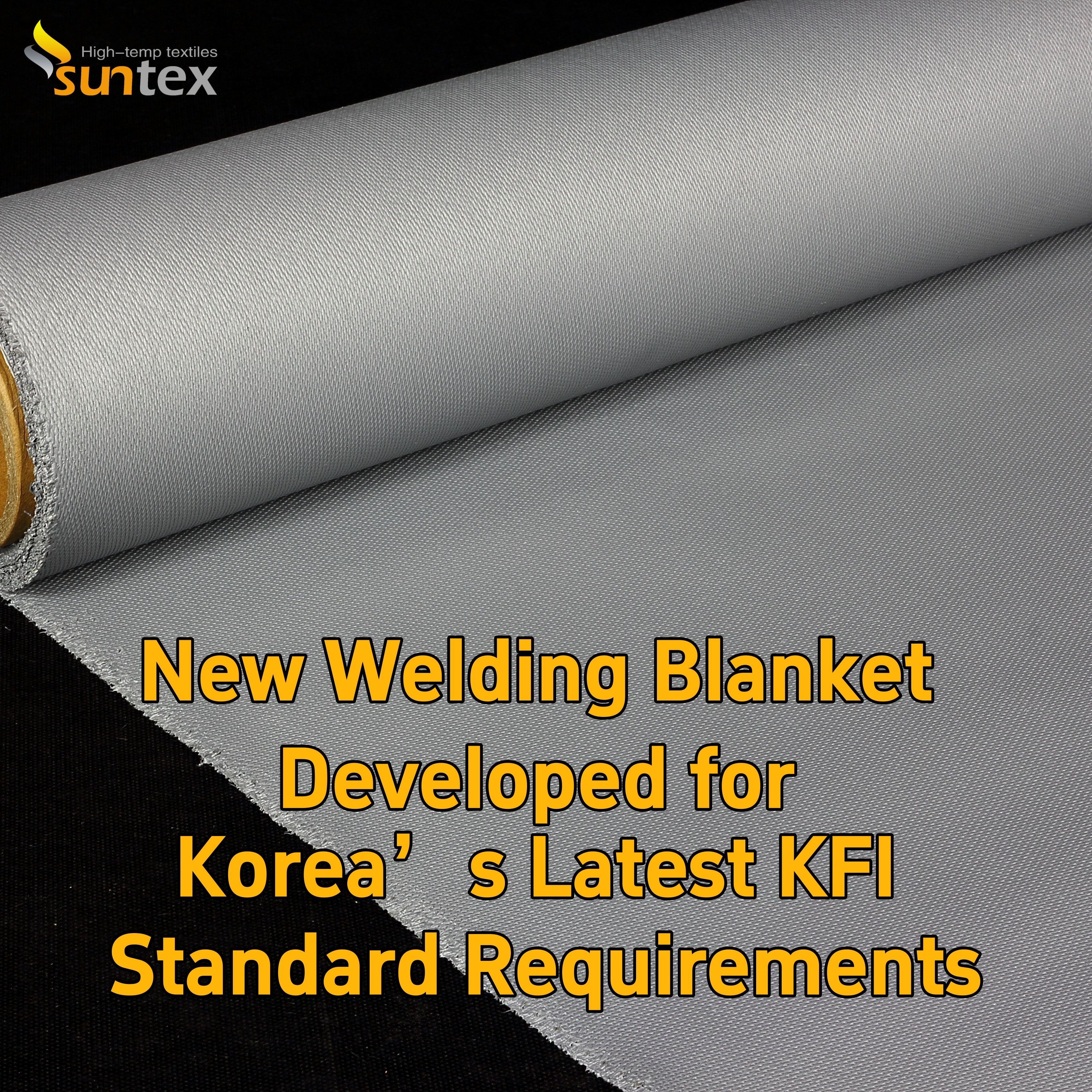 Welding Fire Blanket Industrial High Temperature Resistant Fiberglass Fire Blanket for Workshop Welding Safety