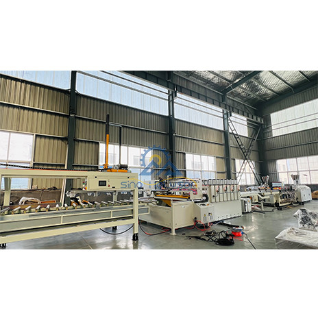 PVC Foam Advertising Panel Production Line With 38CrMoAlA Screw Material Perfect