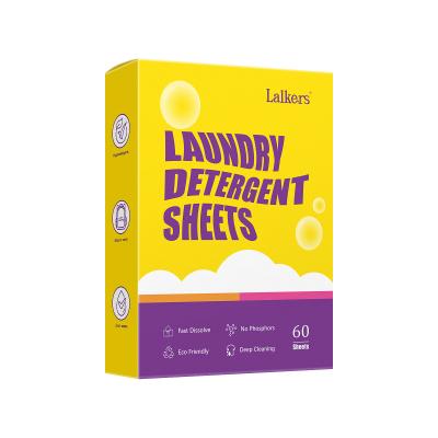 Des lames de détergent pour les vêtements personnalisées Des bandes de machine à laver portables