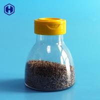 O frasco plástico 7OZ 200ML da especiaria do ANIMAL DE ESTIMAÇÃO do tampão de parafuso personalizou o tamanho e a cor