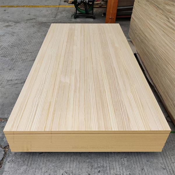 OEM ENF Grade Melamine MDF Board Wood Grain Finish For High Impact Interior Design