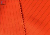 Uniforme professionnel spécial de tissu orange fluorescent conducteur de fil