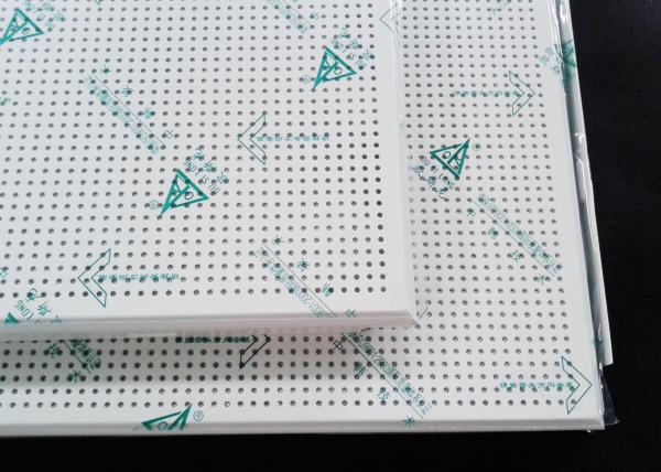 Sound Absorption and Noise Reducing Commercial Ceiling Tiles with perforation
