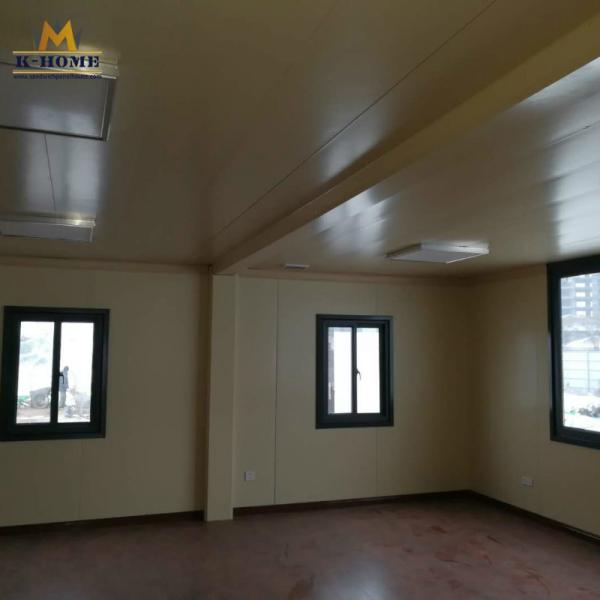 As histórias pré-fabricadas da casa 2 do recipiente do móvel 20FT jejuam a instalação