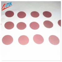 almofada condutora térmica 2mmT 94 V0 do silicone de 45 libras por polegada quadrada para a luz de rua do diodo emissor de luz com bom desempenho 3w TIF180-30-31S