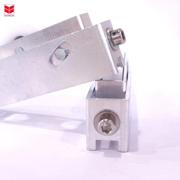Custom CLJ Aluminium Windows Roller Sliding Door And Window Guide Rollers Zinc Alloy