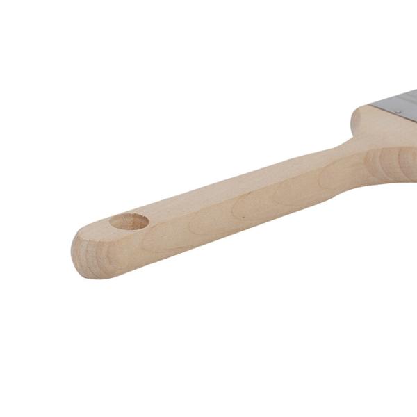 Paint brush long handles,angled paint brush,paint brush filament with long wooden handle