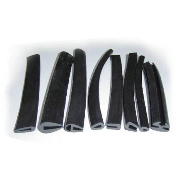 2/5 inch Universal H Shape Rubber Seal Strip , EPDM Garage Door Rubber Seal