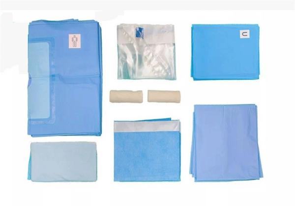 Disposable extremity pack,Lower limbs surgical pack with liquid collection pouch